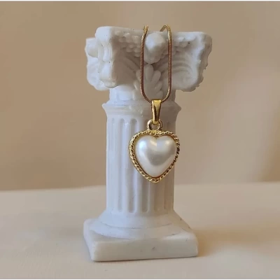 Pearl Kolye | Çelik