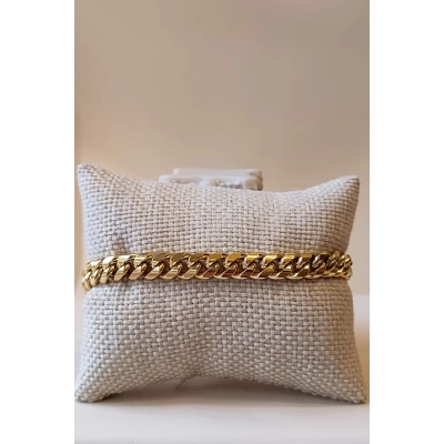 Unisex Gurmet Zincir Bileklik | Çelik