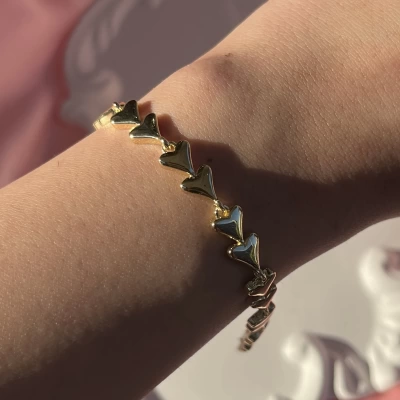 14K Altın Kaplama Özel Seri Bileklik