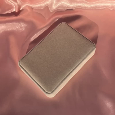 Pembe Kadife Hediye Takı Kutusu