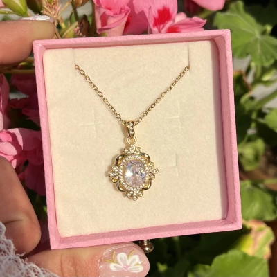 Mom Vintage Kolye I Çelik