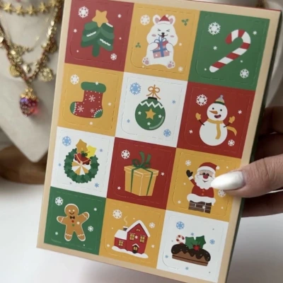 Advent Calender 12’li Sürpriz Takı Kutusu