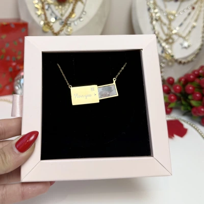 Yılbaşı Paketi 1 Fotoğraflı Kolye