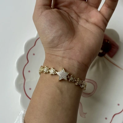 Yıldız Taneli Bileklik