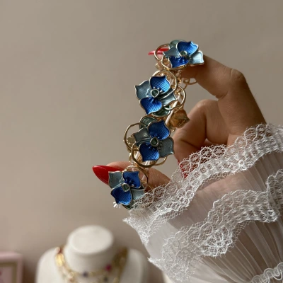 Mavi Encanto Kelepçe Bileklik