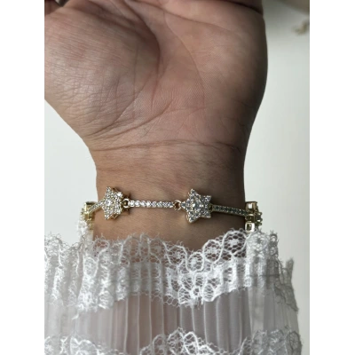 Yıldız Taşlı Aura Bileklik
