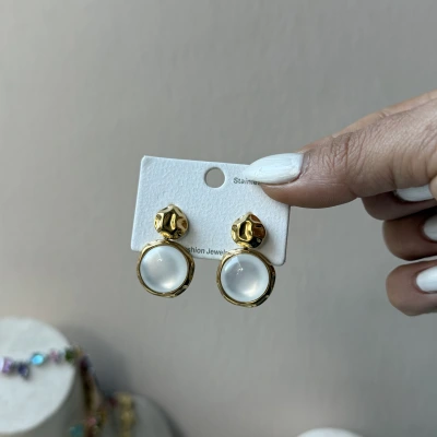 Sparkling Petal Küpe