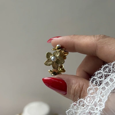 Lily İnci Vintage Yüzük