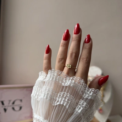 Minimal Flower Yüzük