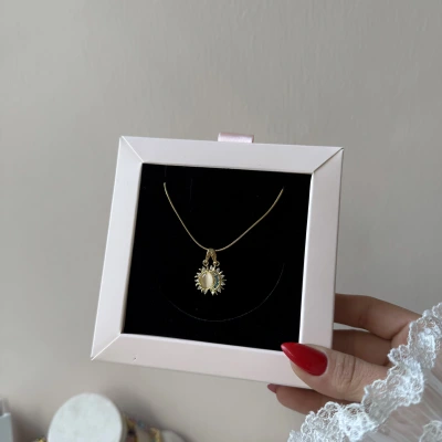 Yıldız&Ay Kavuşan Kolye