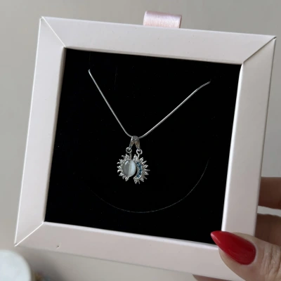 Yıldız&Ay Kavuşan Kolye