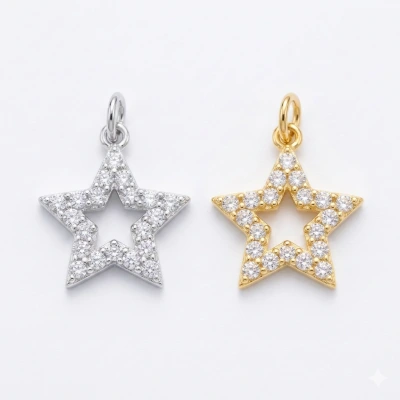 Satın aldığınız kolyeye yıldız charm ekletmek istiyorsanız sepete ekleyiniz