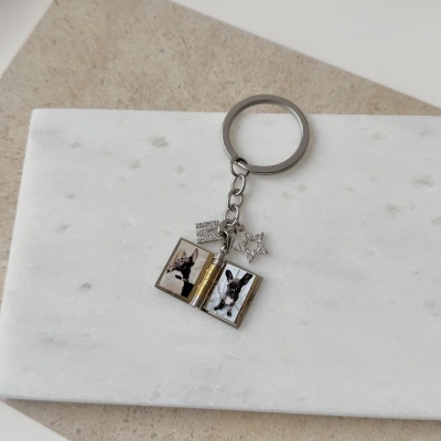 Fotoğraflı Kitap Anahtarlık