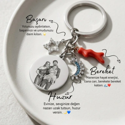 İyi Niyet Fotoğraflı Anahtarlık