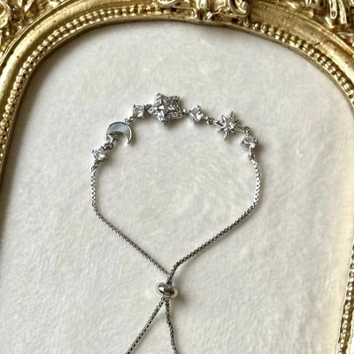 Gökyüzü Taşlı Bileklik