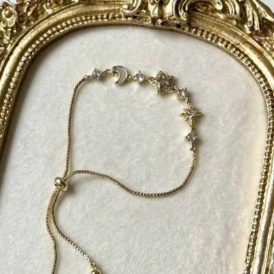 Gökyüzü Taşlı Bileklik