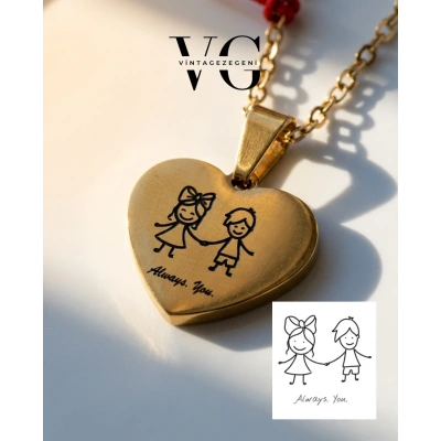 Kendin Yaz Kendin Çiz Kolye