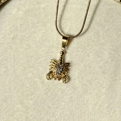 Scorpion Crown Kolye