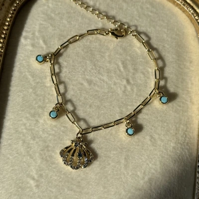 Ocean Pearl Charmlı Bileklik