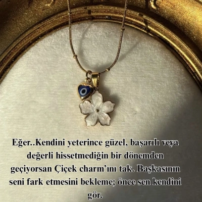 Çiçek Kolye