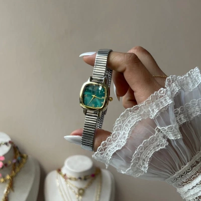 Çelik Kayış Minimal Vintage Saat