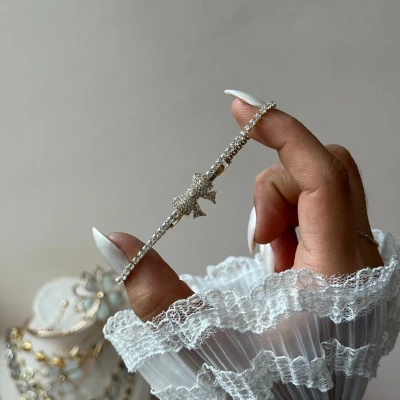 Crystal Ribbon Bileklik