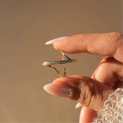Floating Sparkle Yüzük