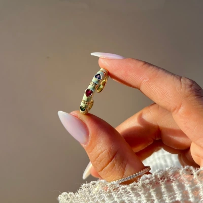 Gem Band Yüzük