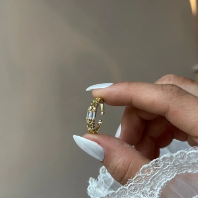 Gilded Combination Yüzük