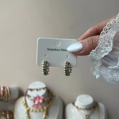 Gilded Infinity Küpe