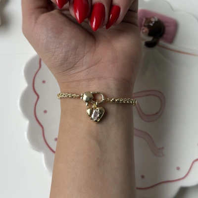 Kalpli Charmlı Bileklik