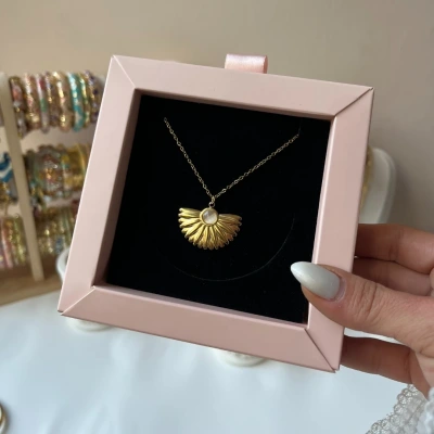 Pırıltı Bandı Kolye