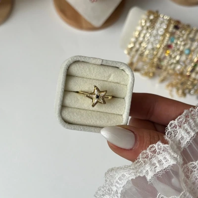 Sapphire Star Yüzük