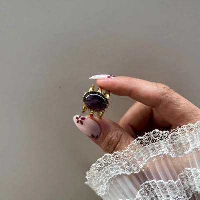 Violet Cusp Yüzük