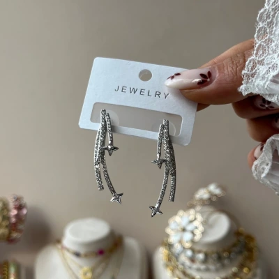 Yıldız Kayması Küpe