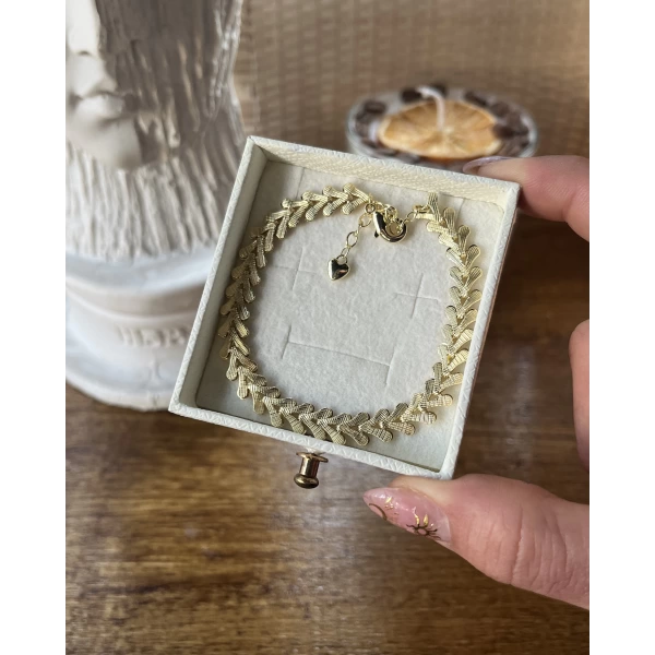 14K Altın Kaplama Özel Seri Bileklik