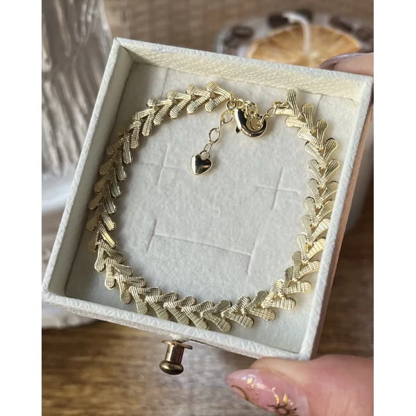 14K Altın Kaplama Özel Seri Bileklik