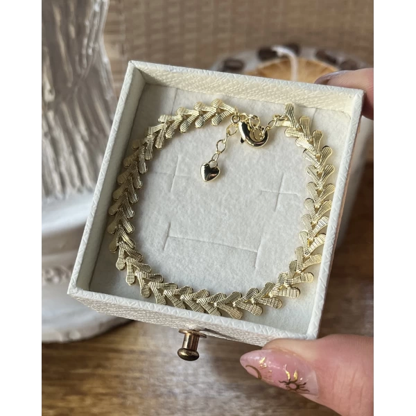 14K Altın Kaplama Özel Seri Bileklik