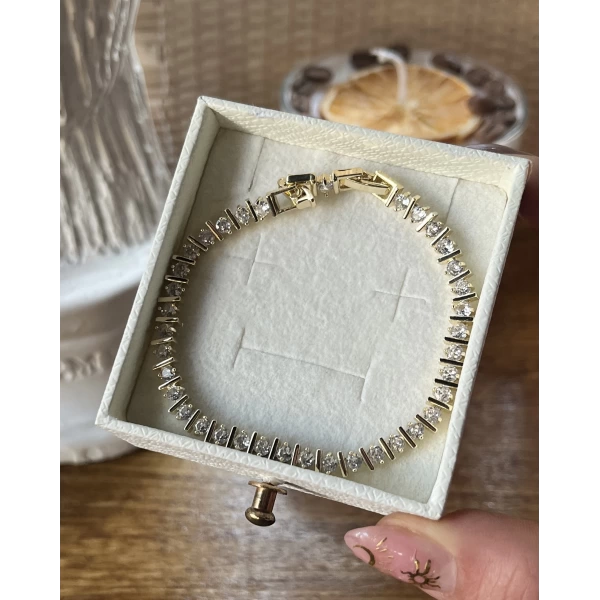 14K Altın Kaplama Özel Seri Bileklik