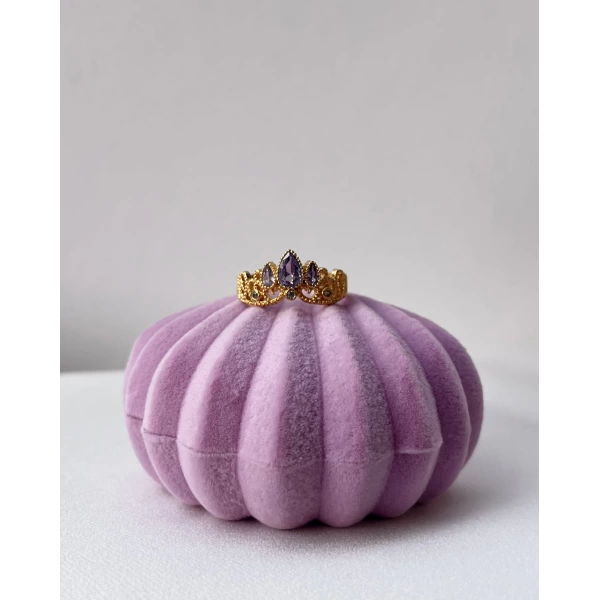 Rapunzel Taç Yüzük I Çelik