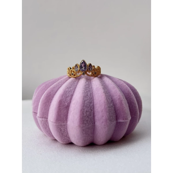 Rapunzel Taç Yüzük I Çelik