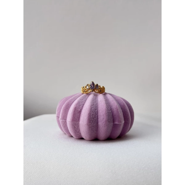 Rapunzel Taç Yüzük I Çelik