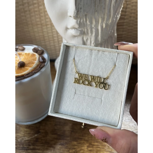 Kişiye Özel Yazı Kolye I 925 Gümüş