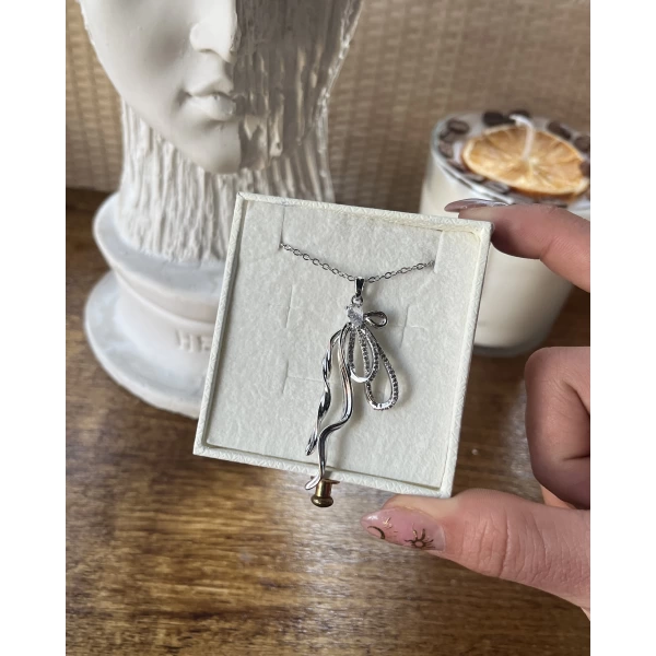 Sarkıntı Fiyonk Kolye I Çelik