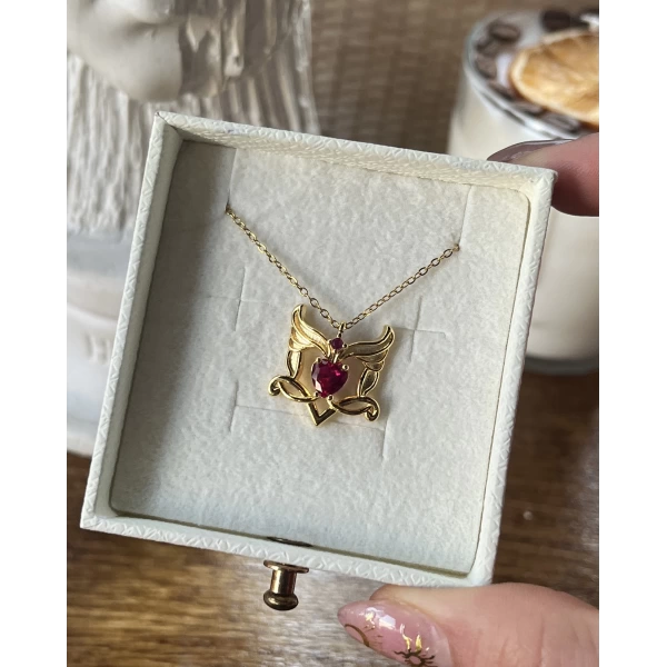 Wanda Witch Crown Kolye I Çelik