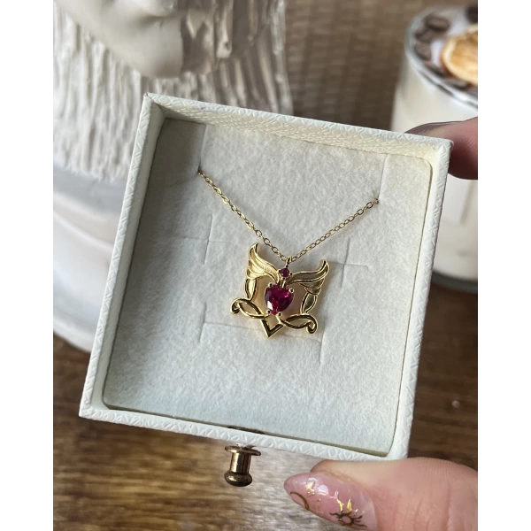 Wanda Witch Crown Kolye I Çelik