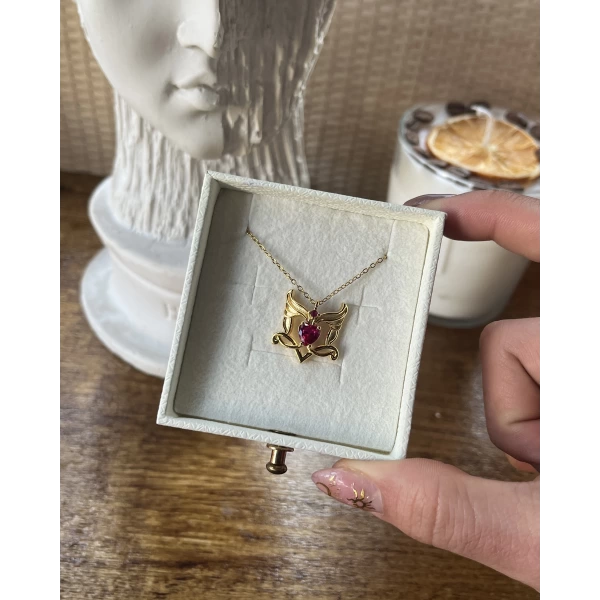 Wanda Witch Crown Kolye I Çelik