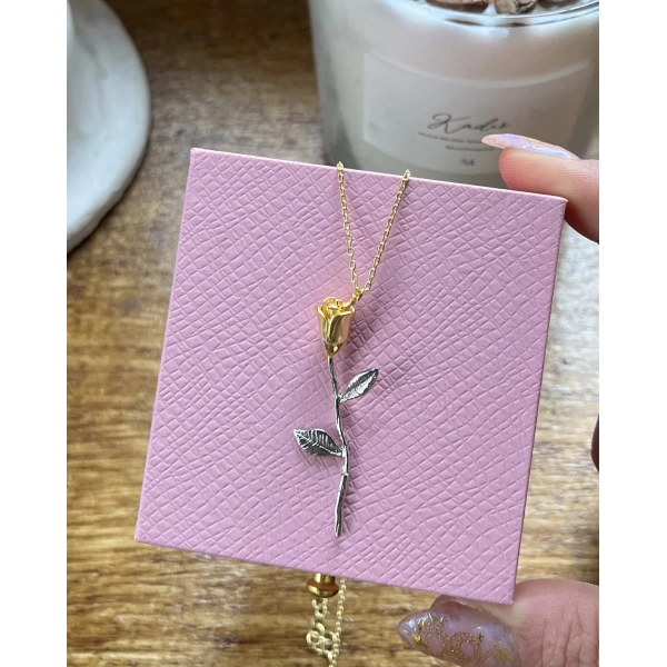 Rose Kolye | 925 Gümüş