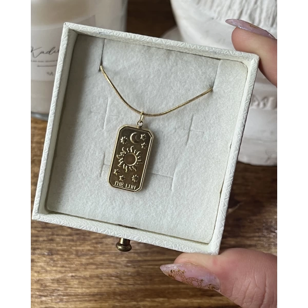 The Lun Tarot Kolye I Çelik