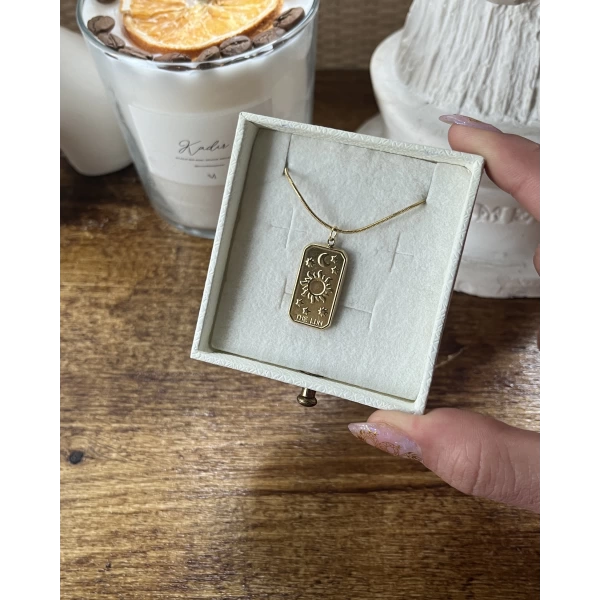 The Lun Tarot Kolye I Çelik
